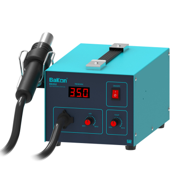 Bakon BK852 SMD 550W Smart Hot Air Pump Gun for De-soldering and Rework with Temperature Adjustment