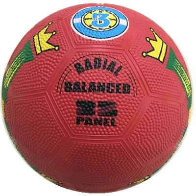 Yellow Color High Quality Rubber Sporting Football