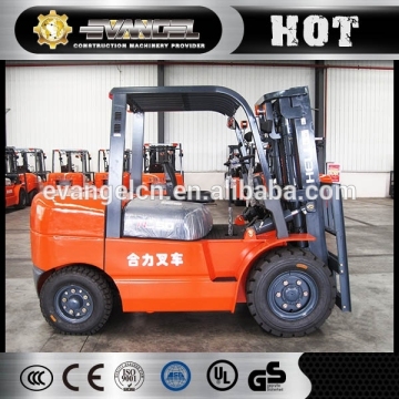 China Heli rough terrain forklift CPCD30 3 ton bale clamp forklift