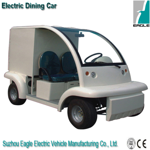 Dining Cart, Electric, 2 Seats with Catering Box, Eg6043kxc, CE Approved, Brand New