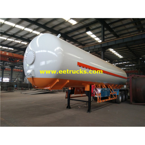 60000 Liters LPG Gas Transport Trailers