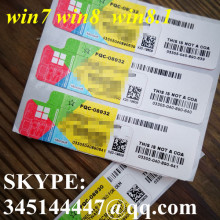 WIN7 WIN8 Retail OEM Coa Sticky