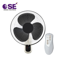 16 Inch Oriental Wall Fan with Remote Control - PP Blades, Wall Mounted Fan