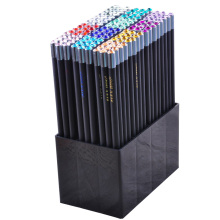 Custom Logo Black Wooden Crystal Pencil - HB/2B Pencil