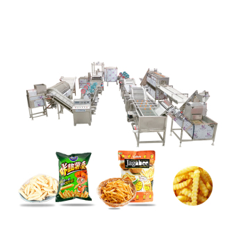 Frozen Potato Chips Production Line: French Fries Making Machine