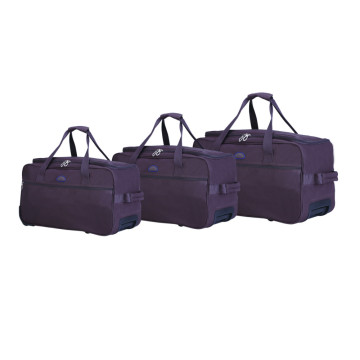 Outdoor gym voyage boarding trolley luggage leisure travel bag, pilot flight weekend wheeled holder holdall shoulder duffel bag