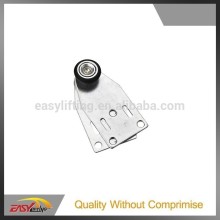 White Zinc Black Curtain Track Roller