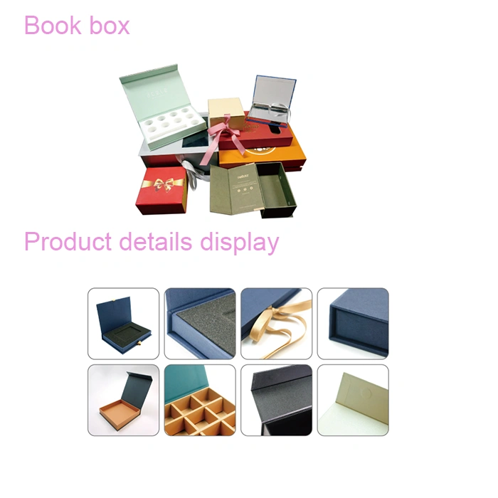 Qingdao Factory Spot UV Rigid Cardboard Round Paper Drawer Box with Ribbon for Perfume