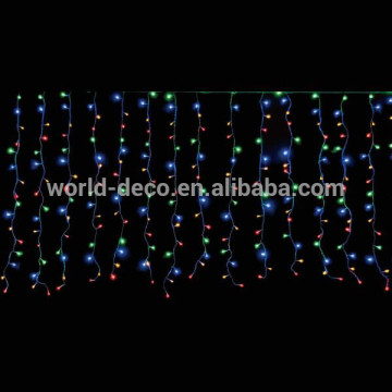 IP 44 christmas led light curtain / led curtain light outdoor