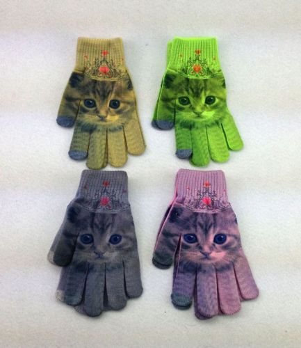 Magic Cat afdrukken handschoenen