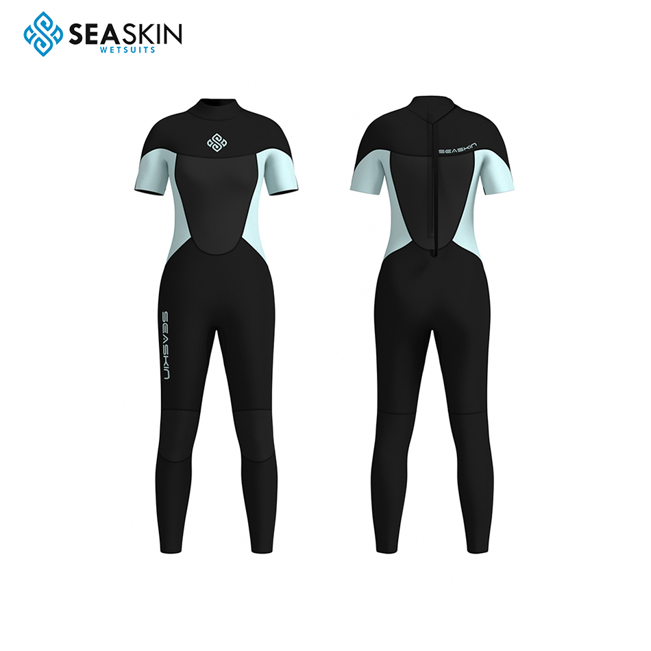 Seaskin Diving Suit Neoprene Back Zip Women&#39;s Wetsuit