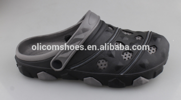 2017 New Design EVA Clogs Breathable Holey Men Clogs Soles