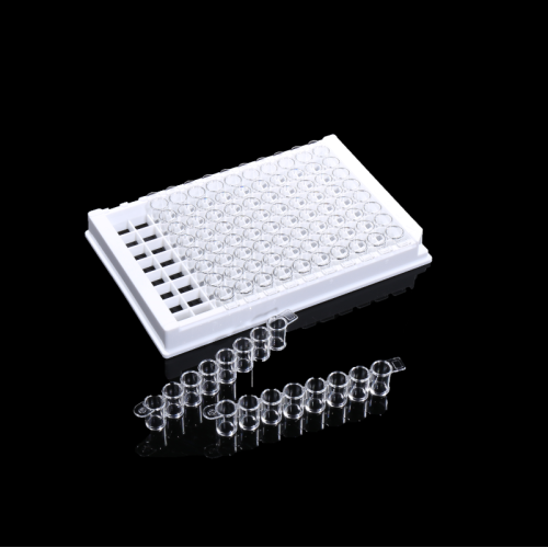 Afneembare witte ELISA-platen