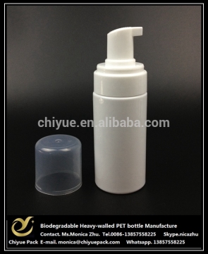 High Quality Blue Pet Cosmo Round Foam Bottle