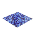 Micro Mosaico azulejos de ducha de pared de vidrio cuadrado