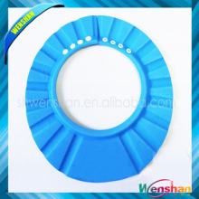 Soft silicone baby shower cap