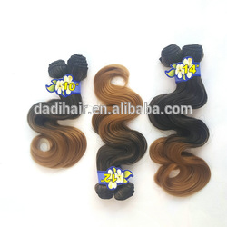 Adorable Wholesale High Quality Spanish Wave Brazilian raw material big synthetic kinky curl hair weave