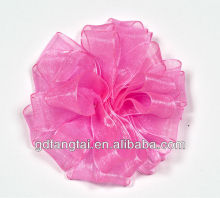 Pink hair bow ribbon wholesale ribbon hair bows