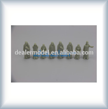 Architectural models materials, arab figure artificial building materials
