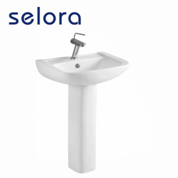 a popular ceramic pedestal basin sink