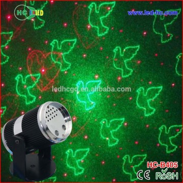 Newest Laser Moving Head Light/dj Disco Lighting R&G disco laser show light /3W sound control mini disco laser light