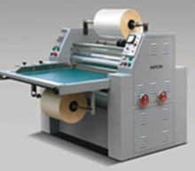 double side paper manual opeartion laminator machine
