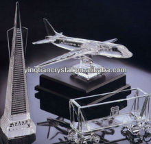AAA quality crystal craft ,crystal building model ,crystal tower model CC-1001