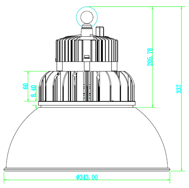 Ufo LED high bay light suppliers 100W