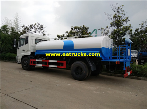 Dongfeng 3000 Gallon Maji Kunyunyizia Malori