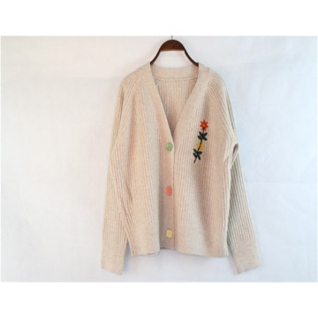 Knitted Custom Ladies Cardigan