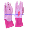 Color Latex Coated Pretty Garden Glove for Children