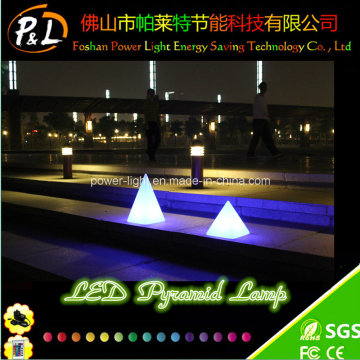 Glow Illuminated Decorative LED Pyramid