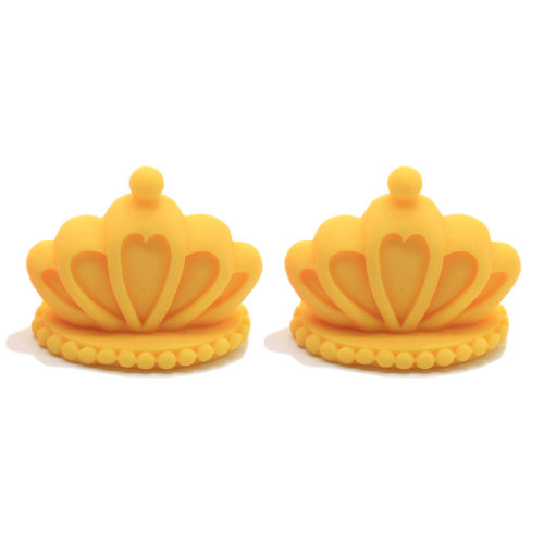 Miniatuur King Crown Resin Cabochons Versieringen Voor Haarelastiekjes Center DIY Telefoon Decoratie Scrapbooking Accessoires