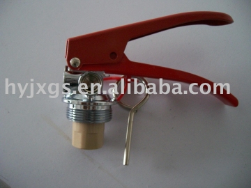 Fire extinguisher valve