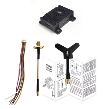 High Power FPV Drone Accessories: 4W VTX 4000mw Image Transmission VRX for Racing Drones