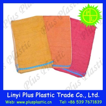 Pp woven L-sewing mesh bag,Leno mesh bag,Circular mesh bag
