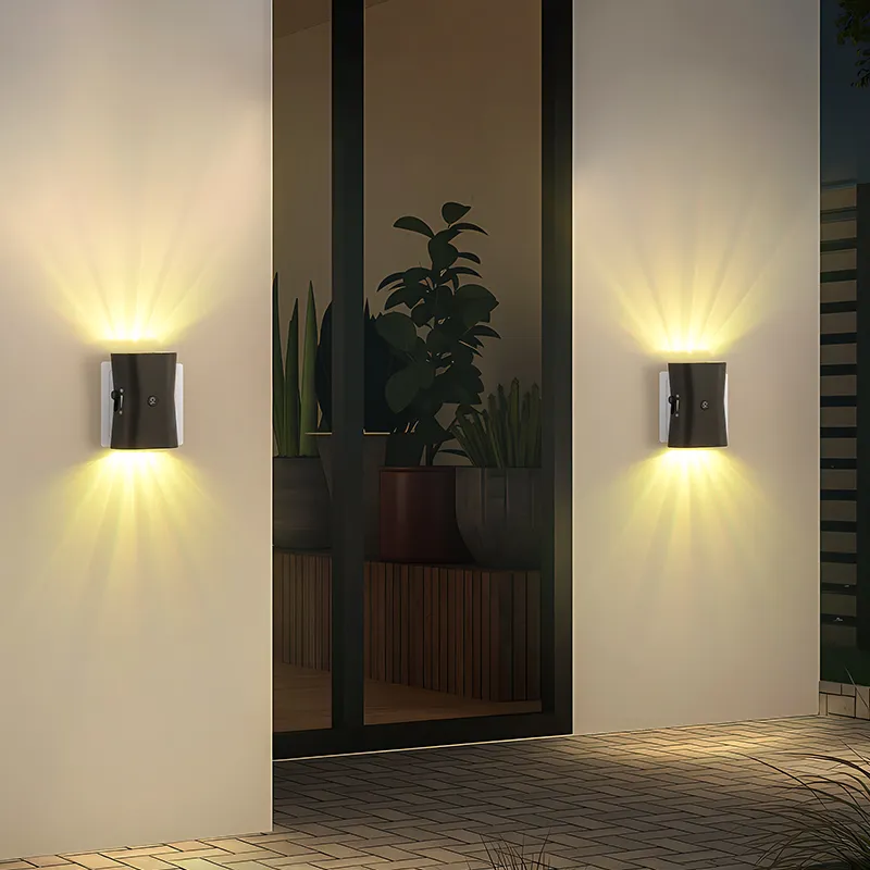 Smart LED Dual Head Wall Lamp with Sleep Mode Feature