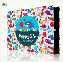 Kids DIY photo album scrapbook , paper photo album