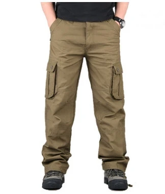 Cargo Solid Promotion Washed Pants for Men (CW-MCP-9)