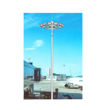 High Quality 15-35 Meters High Mast Pole For Park