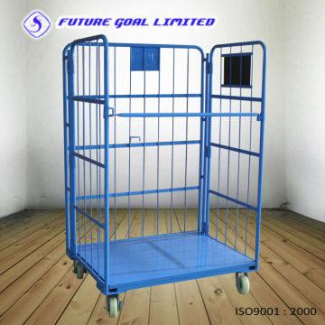 Folding Roll Container / Logistics Cargo Trolley / Warehouse Trolley