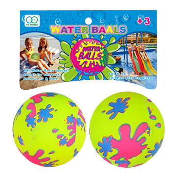 Water Balls, Fabric with Sponge