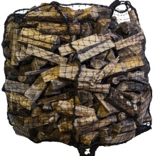 Vented Firewood Bag - HDPE Plastic Agriculture Net Bag, 1500L Recyclable Firewood Storage Bag