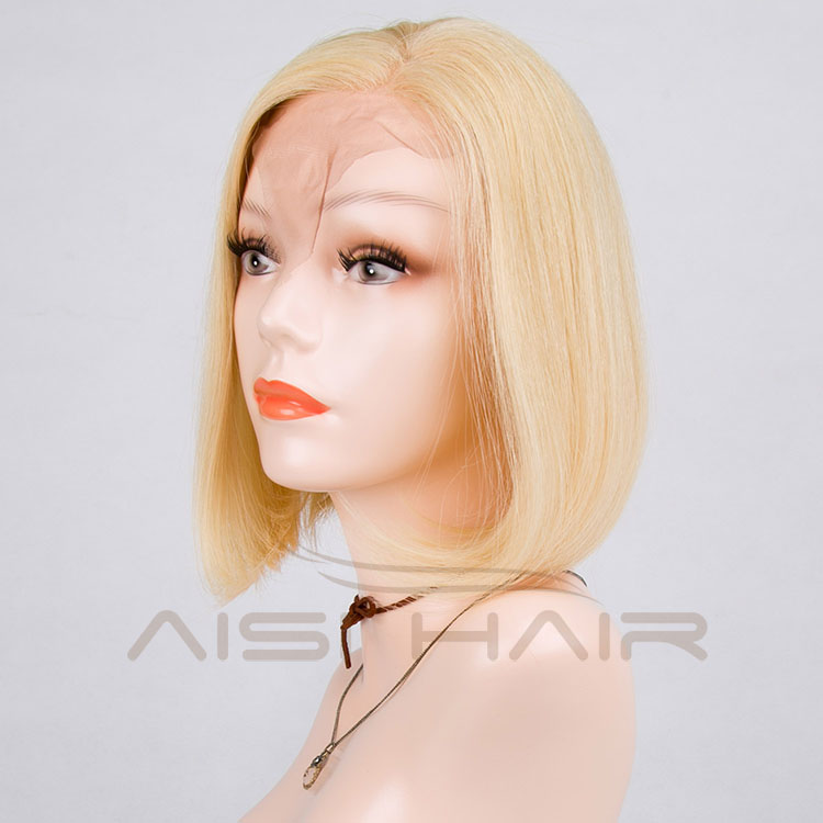 Aisi Hair The Best Hair Vendors 2018 New Arrival 8a Grade Brazilian Hair Blonde Lace Frontal Wig