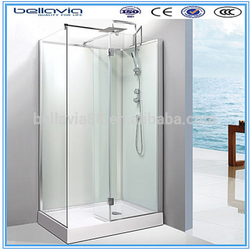 ABS material shower trays hinge steam shower cabins