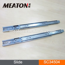 Full extension soft closing guide tracks self closing