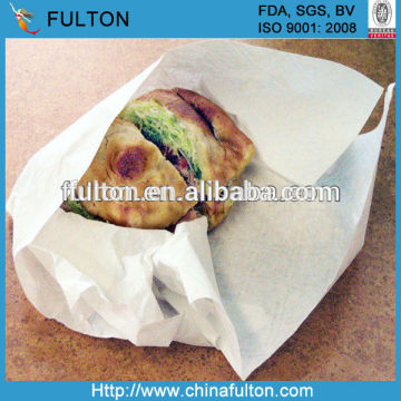 FDA certified wax paper deli wrapping use paper