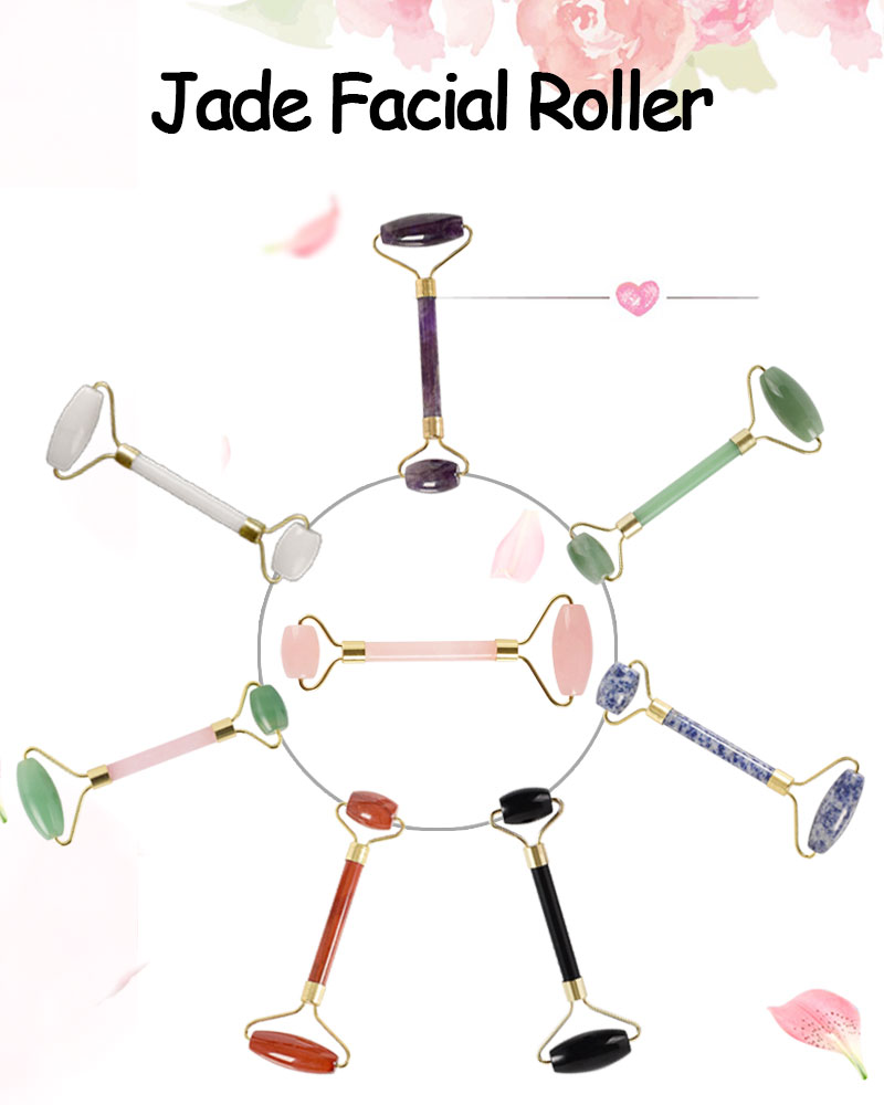 jade stone facial roller jade roller face facial massager