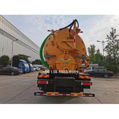 6x4 Dongfeng 22m3 tank sewage tanker for sales