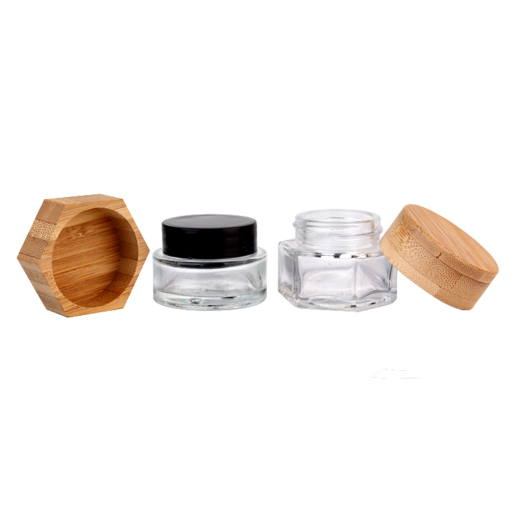 30ml skincare cosmetic cream glass jar